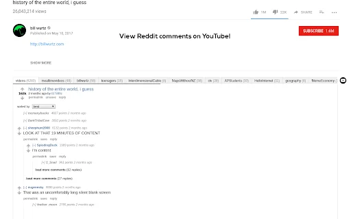 Download Karamel Terbaru – Lihat Komentar Reddit di YouTube - Screenshot 1