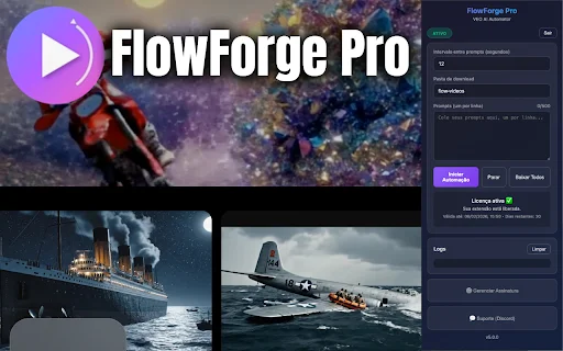 FlowForge Pro: Otomatisasi Video AI Batch Tercepat & Efisien - Screenshot 1