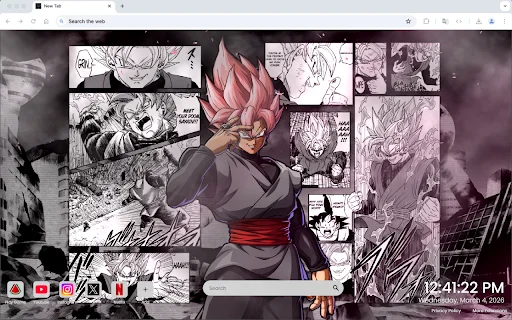 Unduh Goku Black Rose Live Wallpaper Terbaru – Gratis - Screenshot 3