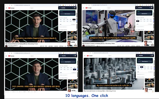 Overline: Subtitle & Terjemahan AI Real-Time di Browser Anda - Screenshot 4