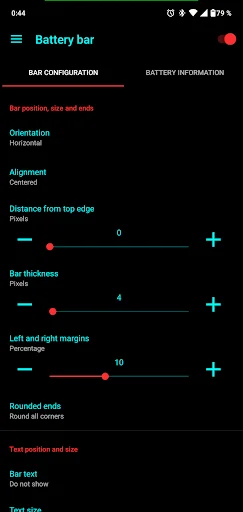 Download Battery Bar Terbaru – Pantau Baterai HP Anda dengan Mudah - Screenshot 1