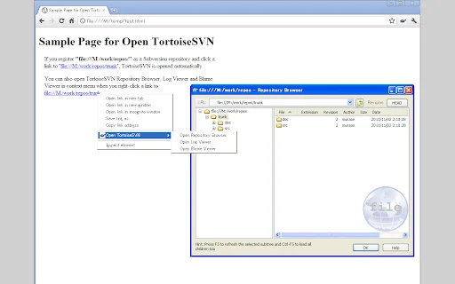 Download Open TortoiseSVN Chrome – Kelola Repositori SVN Cepat - Screenshot 1