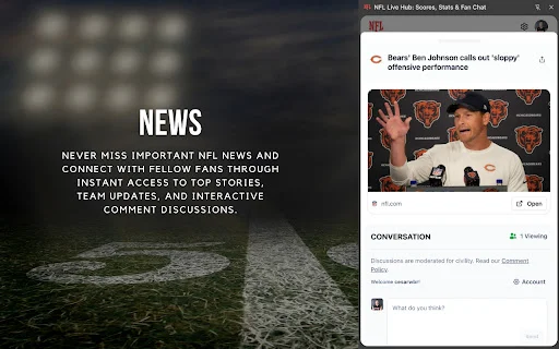 Download NFL Live Hub Terbaru – Skor & Statistik NFL Gratis - Screenshot 4