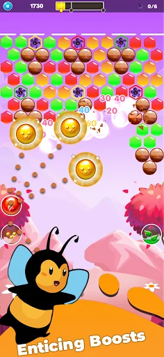 Download Bubble Honey Shooter Terbaru – Game Puzzle Gratis - Screenshot 8