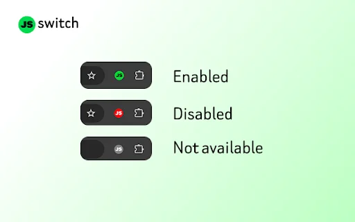 Disable JavaScript – JS Switch per site | Kontrol JS Cepat - Screenshot 2