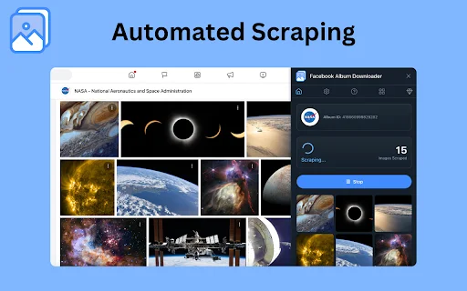 Facebook Album Downloader: Unduh Semua Foto FB Sekali Klik - Screenshot 3