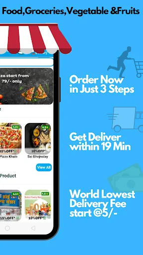 Download Online Dekho APK – Belanja & Makanan Kilat 19 Menit - Screenshot 4