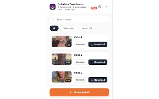 Download Substack Downloader Terbaru – Video & Audio Gratis - Screenshot 2