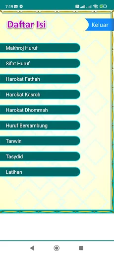 Download Belajar Huruf Hijaiyah Terbaru – Aplikasi Belajar Mengaji - Screenshot 1