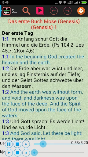 Download Audio German Schlachter Bible Terbaru – Alkitab Jerman - Screenshot 11