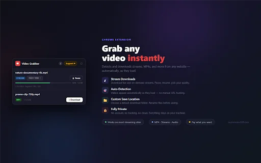 Download Video Grabber Terbaru – Unduh Video Gratis & Mudah - Screenshot 1