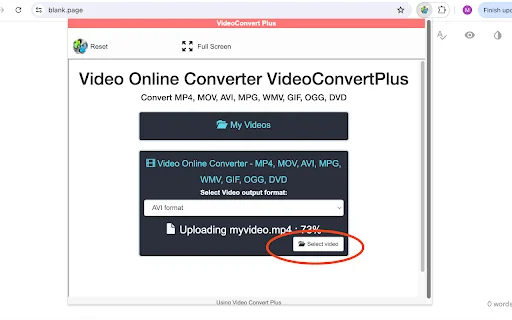 VideoConvertPlus: Konverter Video Online Gratis & Cepat - Screenshot 2