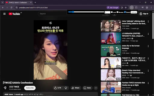 Video Speed Lock: Kontrol Kecepatan Video YouTube & Netflix - Screenshot 3