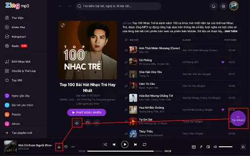 Download Tải nhạc Zing mp3 Terbaru – Unduh Musik Gratis 2026 - Screenshot 1