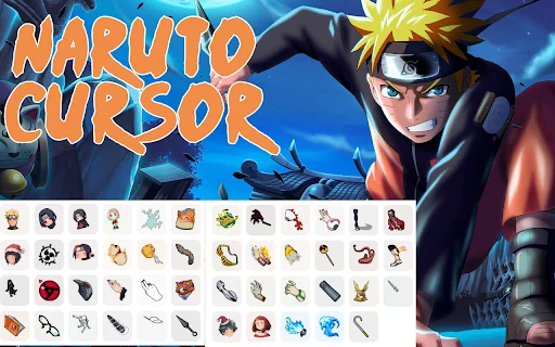 Download Naruto Cursor Chrome – Kursor Anime Keren Gratis - Screenshot 1