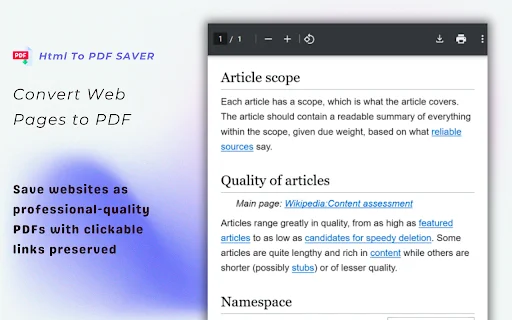 Web2PDF: Ubah Halaman Web ke PDF, DOC, TXT Terbaru – Gratis - Screenshot 2