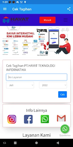 Download Z3NET Terbaru – Aplikasi Pembayaran Internet Cepat - Screenshot 8