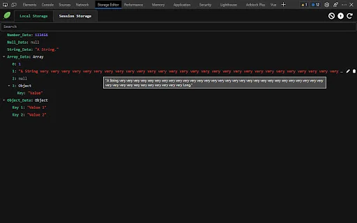 Download Storage Editor Terbaru – Kelola LocalStorage Gratis - Screenshot 1