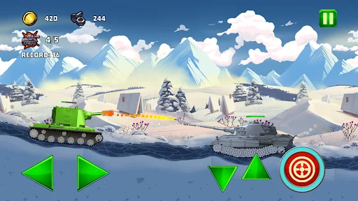 Download Tank Attack 5 | Tanks 2D Terbaru – Game Perang Seru - Screenshot 29