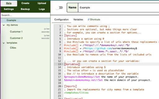 Unduh DemoMonkey Terbaru – Buat Demo Kustom dalam Hitungan Menit - Screenshot 1