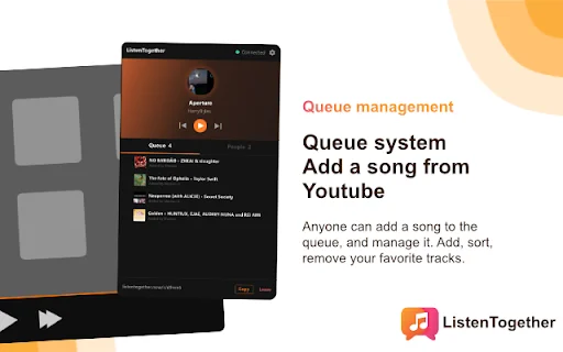 ListenTogether for YouTube Music – Dengarkan Musik Bersama Teman - Screenshot 2