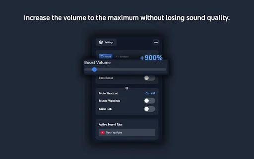 Sound Boost Hub: Tingkatkan Volume Hingga 900% Gratis - Screenshot 2