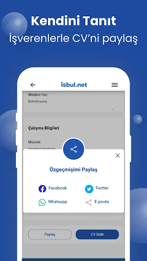 Download Isbul.net İş İlanları Terbaru – Buat CV & Lamar Kerja - Screenshot 13