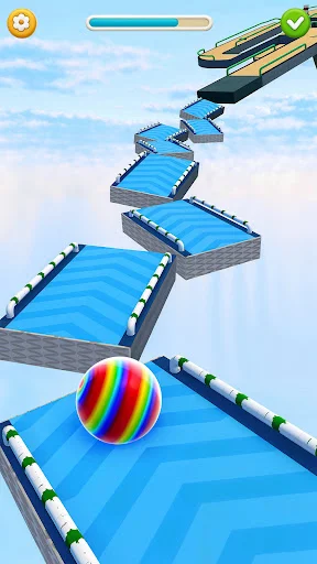 Download Rolling Ball 2048: Ball Run 3D – Game Seru Gratis - Screenshot 3
