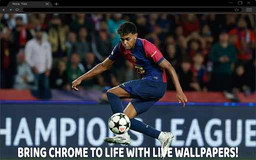 Download Lamine Yamal Live Wallpaper – Tema Sepak Bola Keren - Screenshot 1