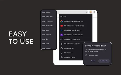 Clear Search History – Hapus Riwayat Pencarian & Cache - Screenshot 2