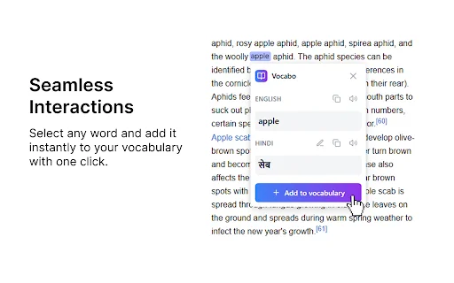 Unduh Vocabo Terbaru – Belajar Bahasa Asing Gratis di Browser - Screenshot 2