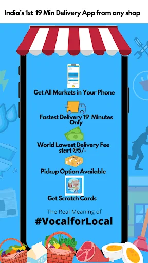 Download Online Dekho APK – Belanja & Makanan Kilat 19 Menit - Screenshot 1