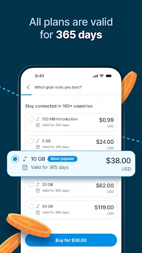 Unduh StaffTraveler eSIM Terbaru – Paket Data Luar Negeri Hemat - Screenshot 10