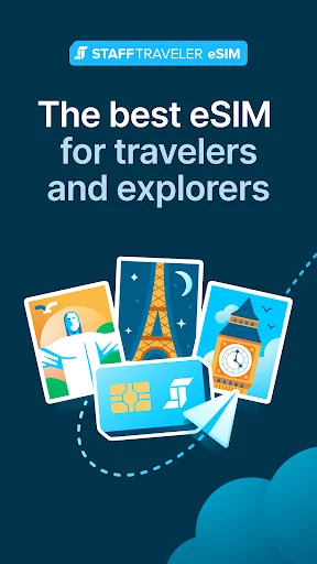 Unduh StaffTraveler eSIM Terbaru – Paket Data Luar Negeri Hemat - Screenshot 1