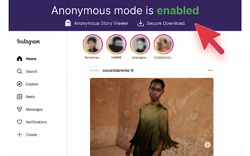 IG Story Viewer: Lihat & Download Story Instagram Anonim - Screenshot 1