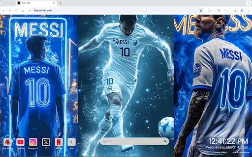 Download Messi Live Wallpaper Terbaru – Tema Sepak Bola Keren - Screenshot 3