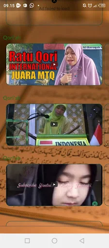 Download Qoriah Putri Internasional Terbaru – Kumpulan Lantunan Merdu - Screenshot 13