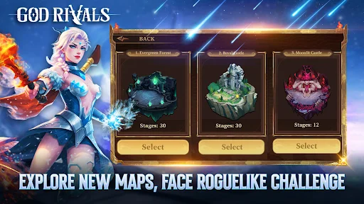 Download God Rivals: RPG Roguelike Terbaru – Aksi Fantasi Gelap - Screenshot 10
