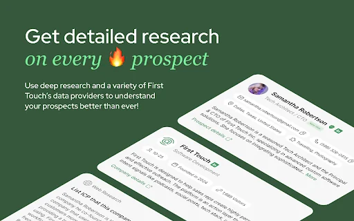 Download First Touch Terbaru – Personalisasi Outreach AI - Screenshot 2