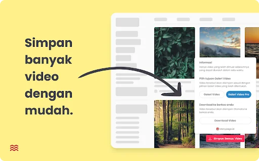 Manypage Scraper Terbaru – Unduh Video Media Sosial Gratis - Screenshot 3