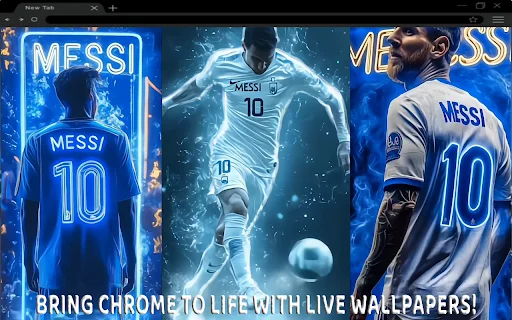 Download Messi Live Wallpaper Terbaru – Tema Sepak Bola Keren - Screenshot 1