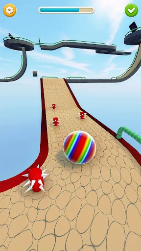 Download Rolling Ball 2048: Ball Run 3D – Game Seru Gratis - Screenshot 12