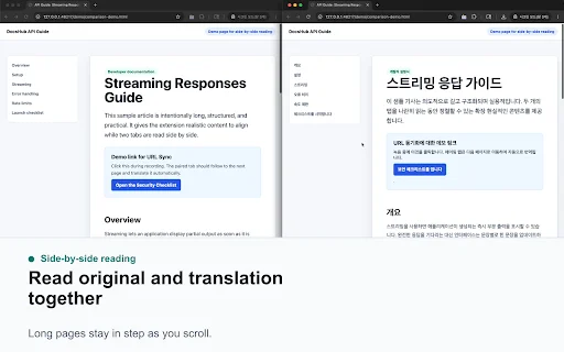 TwinScroll: Sinkronisasi Scrolling Tab Berdampingan Terbaik - Screenshot 2