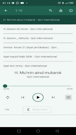 Download Qori International Terbaru – Koleksi Murottal Terbaik - Screenshot 15