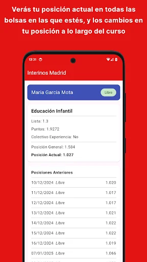 Unduh Interinos Madrid. Educación Terbaru – Pantau Posisi Anda - Screenshot 6