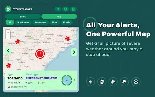 Download Storm Tracker Terbaru – Notifikasi Cuaca Real-Time Gratis - Screenshot 1