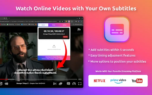 Download SubStream Terbaru – Tambah Subtitle Kustom Gratis - Screenshot 1