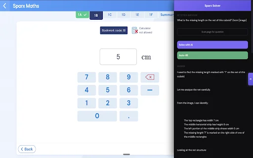 Sparx Solver Terbaru – Selesaikan Tugas Matematika dengan AI - Screenshot 1