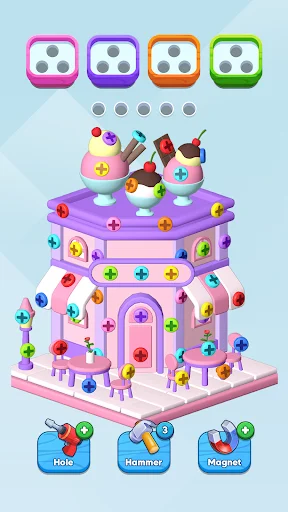 Download Screw Land 3D Terbaru – Puzzle Sekrup Seru & Gratis - Screenshot 20