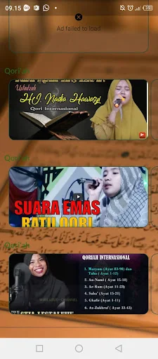 Download Qoriah Putri Internasional Terbaru – Kumpulan Lantunan Merdu - Screenshot 7